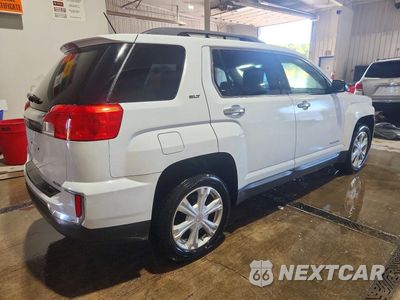 Trzecie zdjęcie samochodu z tyłu: 2017 GMC TERRAIN SLT VIN:2GKFLUEK4H6219036 - miniatura