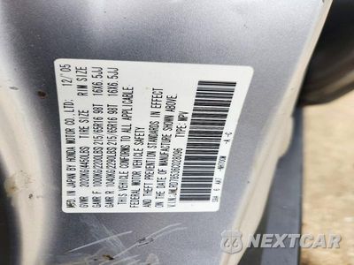 Zdjęcie 13 z 13 samochodu: 2006 HONDA CR-V LX VIN:JHLRD78536C028096 - miniatura