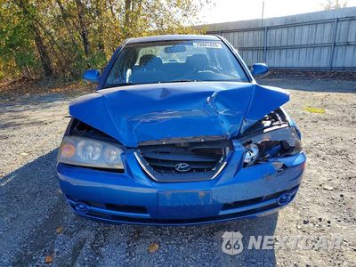 Piąte zdjęcie samochodu w środku: 2005 HYUNDAI ELANTRA GLS VIN:KMHDN46D35U183362 - miniatura