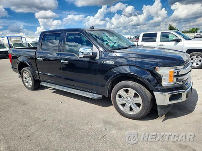 Czwarte zdjęcie samochodu z boku: 2018 FORD F150 SUPERCREW VIN:1FTEW1C56JKC39401 - miniatura