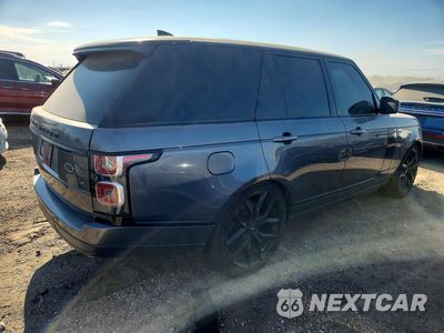 Trzecie zdjęcie samochodu z tyłu: 2018 LAND ROVER RANGE ROVER SUPERCHARGED VIN:SALGS2RE5JA514692 - miniatura