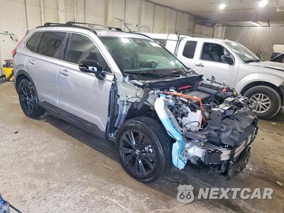 Czwarte zdjęcie samochodu z boku: 2025 HONDA CR-V SPORT TOURING VIN:7FARS6H97SE079621 - miniatura