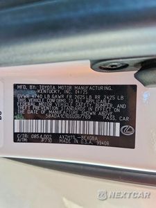 Zdjęcie 12 z 12 samochodu: 2025 LEXUS ES 300H BASE VIN:58ADA1C10SU067769 - miniatura
