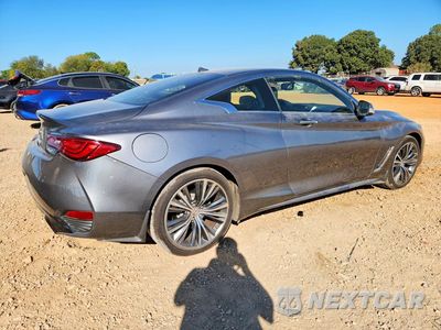 Trzecie zdjęcie samochodu z tyłu: 2017 INFINITI Q60 3.0T PREMIUM VIN:JN1EV7EL1HM554223 - miniatura