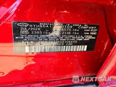 Zdjęcie 12 z 12 samochodu: 2025 HYUNDAI SONATA HYBRID SEL VIN:KMHL34JJ6SA104410 - miniatura