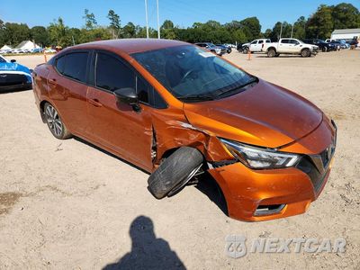 Czwarte zdjęcie samochodu z boku: 2021 NISSAN VERSA SR VIN:3N1CN8FV2ML805588 - miniatura
