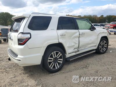 Trzecie zdjęcie samochodu z tyłu: 2018 TOYOTA 4RUNNER LIMITED VIN:JTEBU5JRXJ5508712 - miniatura