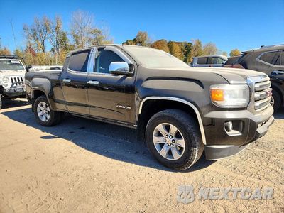 Czwarte zdjęcie samochodu z boku: 2018 GMC CANYON SLE VIN:1GTG6CEN6J1102093 - miniatura