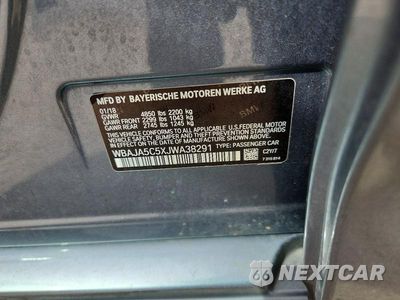 Zdjęcie 13 z 13 samochodu: 2018 BMW 530 I VIN:WBAJA5C5XJWA38291 - miniatura