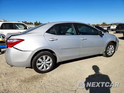 Trzecie zdjęcie samochodu z tyłu: 2016 TOYOTA COROLLA LE VIN:5YFBURHE1GP416284 - miniatura