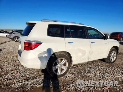 Trzecie zdjęcie samochodu z tyłu: 2010 TOYOTA HIGHLANDER LIMITED VIN:JTEDK3EH5A2165765 - miniatura