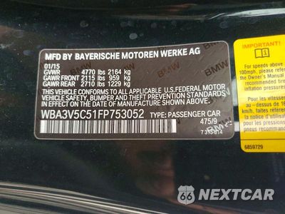 Zdjęcie 12 z 12 samochodu: 2015 BMW 428 I VIN:WBA3V5C51FP753052 - miniatura
