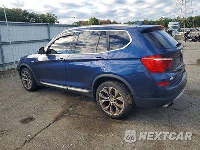 Drugie zdjęcie samochodu z przodu: 2015 BMW X3 XDRIVE28I VIN:5UXWX9C52F0D49074 - miniatura