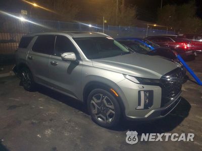 Czwarte zdjęcie samochodu z boku: 2024 HYUNDAI PALISADE SEL PREMIUM VIN:KM8R44GE1RU657668 - miniatura