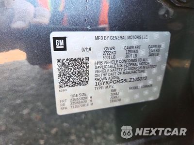 Zdjęcie 13 z 13 samochodu: 2020 CADILLAC XT6 SPORT VIN:1GYKPGRS8LZ105073 - miniatura