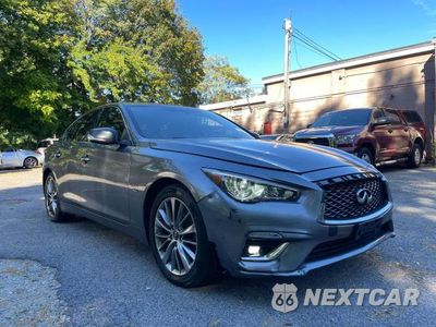 2018 INFINITI Q50 3.0T LUXE JN1EV7ARXJM442262 - główne zdjęcie licytacji z USA - miniatura