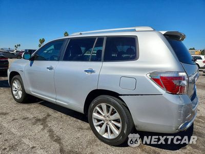 Drugie zdjęcie samochodu z przodu: 2009 TOYOTA HIGHLANDER HYBRID LIMITED VIN:JTEEW44A892030567 - miniatura