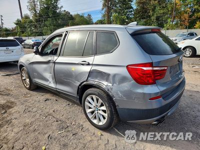 Drugie zdjęcie samochodu z przodu: 2013 BMW X3 XDRIVE28I VIN:5UXWX9C5XD0A28350 - miniatura