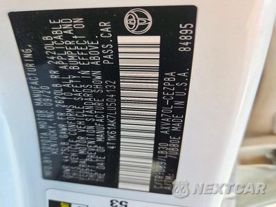 Zdjęcie 13 z 13 samochodu: 2020 TOYOTA CAMRY XSE VIN:4T1K61AK7LU504132 - miniatura