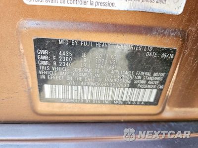 Zdjęcie 12 z 12 samochodu: 2011 SUBARU LEGACY 2.5I LIMITED VIN:4S3BMBK64B3210533 - miniatura