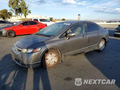 2008 HONDA CIVIC HYBRID JHMFA36218S012402 - główne zdjęcie licytacji z USA - miniatura