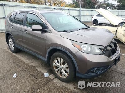 Czwarte zdjęcie samochodu z boku: 2012 HONDA CR-V EXL VIN:5J6RM4H70CL055646 - miniatura