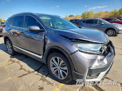 Czwarte zdjęcie samochodu z boku: 2021 HONDA CR-V TOURING VIN:2HKRW2H9XMH616995 - miniatura