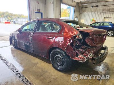 Drugie zdjęcie samochodu z przodu: 2012 HONDA CIVIC LX VIN:19XFB2F50CE321468 - miniatura