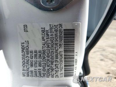 Zdjęcie 12 z 12 samochodu: 2023 HONDA ACCORD EX VIN:1HGCY1F3XPA046776 - miniatura