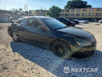 Czwarte zdjęcie samochodu z boku: 2004 HONDA ACCORD LX VIN:1HGCM71274A019348 - miniatura