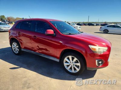 Czwarte zdjęcie samochodu z boku: 2014 MITSUBISHI OUTLANDER SPORT ES VIN:4A4AP3AU5EE018144 - miniatura