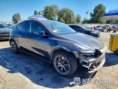 Czwarte zdjęcie samochodu z boku: 2025 TESLA MODEL Y VIN:7SAYGDED0SF313154 - miniatura