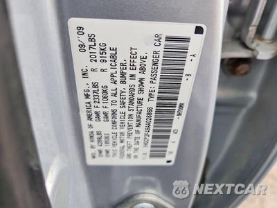 Zdjęcie 12 z 12 samochodu: 2010 HONDA ACCORD LXP VIN:1HGCP2F49AA026866 - miniatura