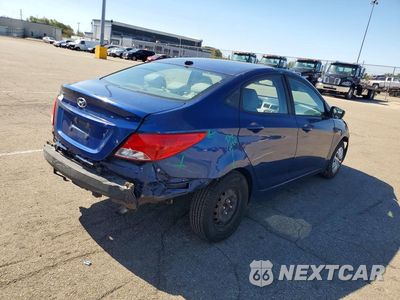 Trzecie zdjęcie samochodu z tyłu: 2017 HYUNDAI ACCENT SE VIN:KMHCT4AE2HU286102 - miniatura