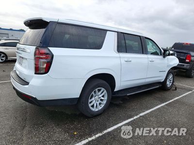 Trzecie zdjęcie samochodu z tyłu: 2023 CHEVROLET SUBURBAN K1500 LT VIN:1GNSKCKD0PR221549 - miniatura