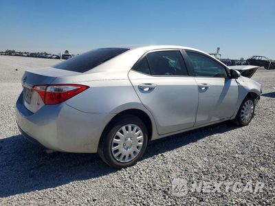 Trzecie zdjęcie samochodu z tyłu: 2016 TOYOTA COROLLA LE VIN:5YFBURHE6GP536873 - miniatura