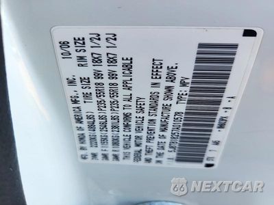 Zdjęcie 12 z 12 samochodu: 2007 ACURA RDX VIN:5J8TB18257A010578 - miniatura