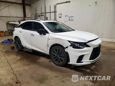 Czwarte zdjęcie samochodu z boku: 2023 LEXUS RX 350 F SPORT HANDLING VIN:2T2BAMCA2PC020702 - miniatura