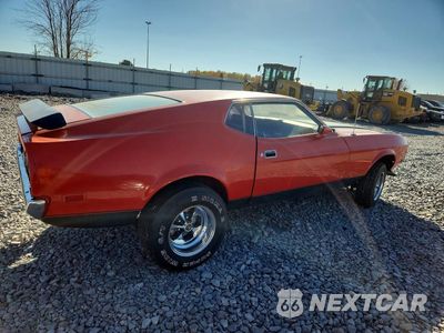 Trzecie zdjęcie samochodu z tyłu: 1971 FORD MUSTANG MACH 1 RWD VIN:1F05F204210 - miniatura