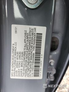 Zdjęcie 12 z 12 samochodu: 2021 HONDA ACCORD SPORT VIN:1HGCV1F35MA099986 - miniatura