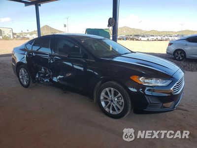 Czwarte zdjęcie samochodu z boku: 2020 FORD FUSION SE VIN:3FA6P0HDXLR171491 - miniatura
