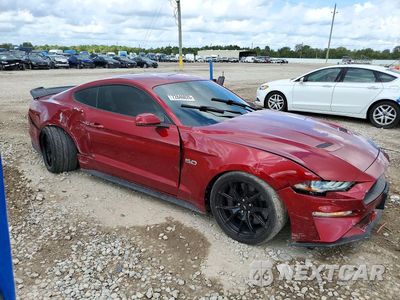 Czwarte zdjęcie samochodu z boku: 2019 FORD MUSTANG GT VIN:1FA6P8CF8K5163477 - miniatura