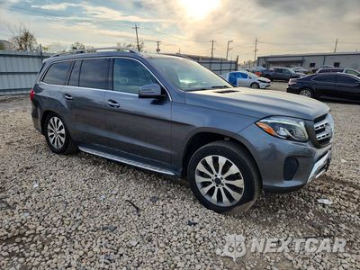 Czwarte zdjęcie samochodu z boku: 2018 MERCEDES-BENZ GLS 450 4MATIC VIN:4JGDF6EE2JB182356 - miniatura