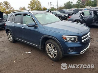 Czwarte zdjęcie samochodu z boku: 2020 MERCEDES-BENZ GLB 250 4MATIC VIN:W1N4M4HB7LW043702 - miniatura