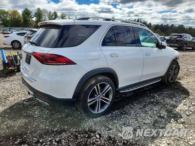 Trzecie zdjęcie samochodu z tyłu: 2022 MERCEDES-BENZ GLE 350 4MATIC VIN:4JGFB4KB7NA698579 - miniatura