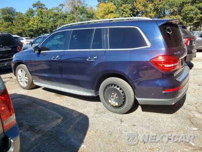 Drugie zdjęcie samochodu z przodu: 2017 MERCEDES-BENZ GLS 450 4MATIC VIN:4JGDF6EE2HA872043 - miniatura