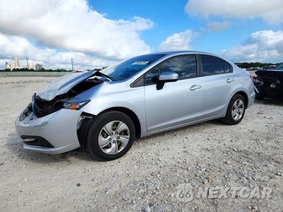 2014 HONDA CIVIC LX 19XFB2F52EE030750 - główne zdjęcie licytacji z USA - miniatura