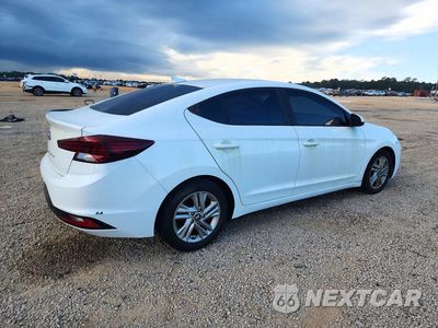 Trzecie zdjęcie samochodu z tyłu: 2020 HYUNDAI ELANTRA SEL VIN:5NPD84LFXLH527181 - miniatura