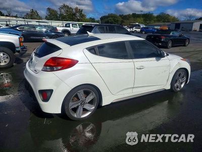 Trzecie zdjęcie samochodu z tyłu: 2014 HYUNDAI VELOSTER TURBO VIN:KMHTC6AE6EU192733 - miniatura