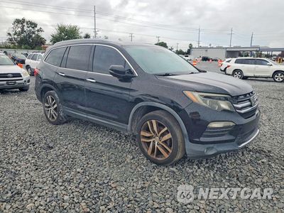 Czwarte zdjęcie samochodu z boku: 2016 HONDA PILOT ELITE VIN:5FNYF6H00GB106839 - miniatura